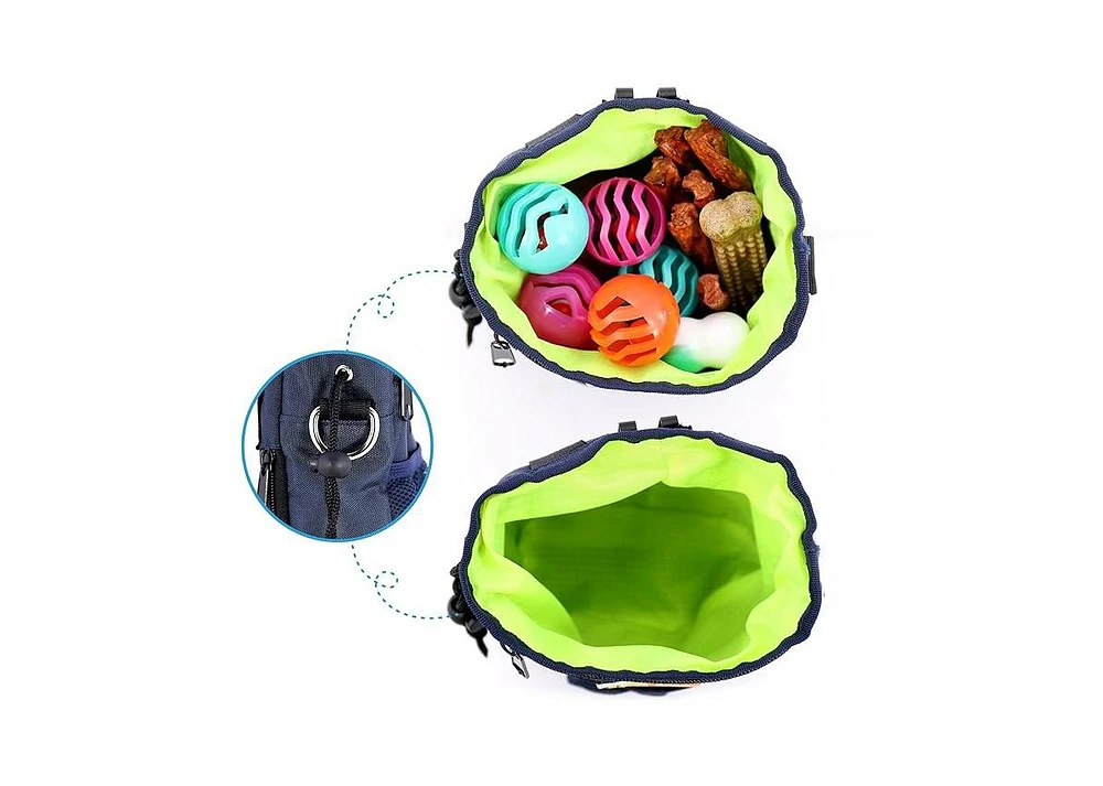 FurryFido Dog Training Pouch with Waste Bag Dispenser
