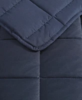 Nautica Solid Brushed Micro Jersey 2-Pc. Quilt Set, Twin