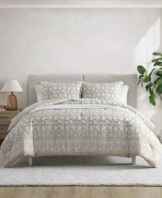 Nautica Bayport Floral 3-Pc. Comforter Set