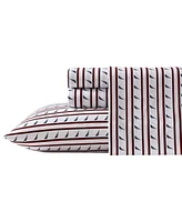Nautica Printed Washed Microfiber -Pc. Sheet Set