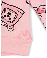 Star Wars Toddler Girls The Mandalorian Yoda French Terry Sweatshirt to