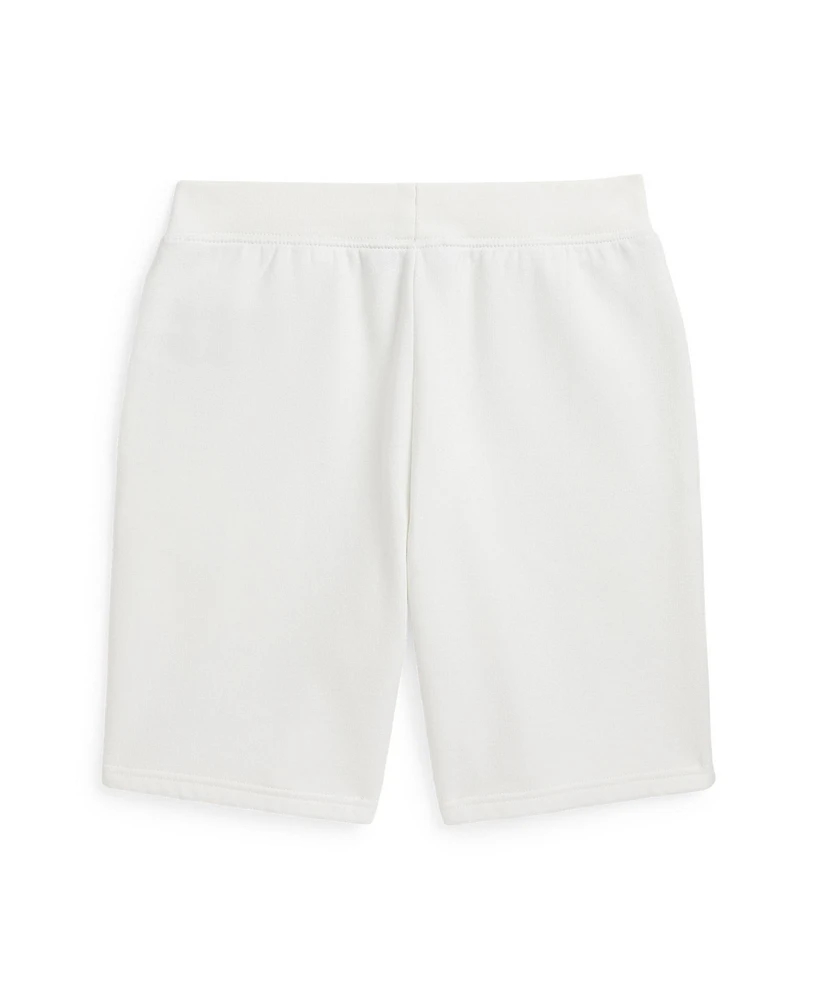 Polo Ralph Lauren Big Boys Baseball-Logo Fleece Shorts
