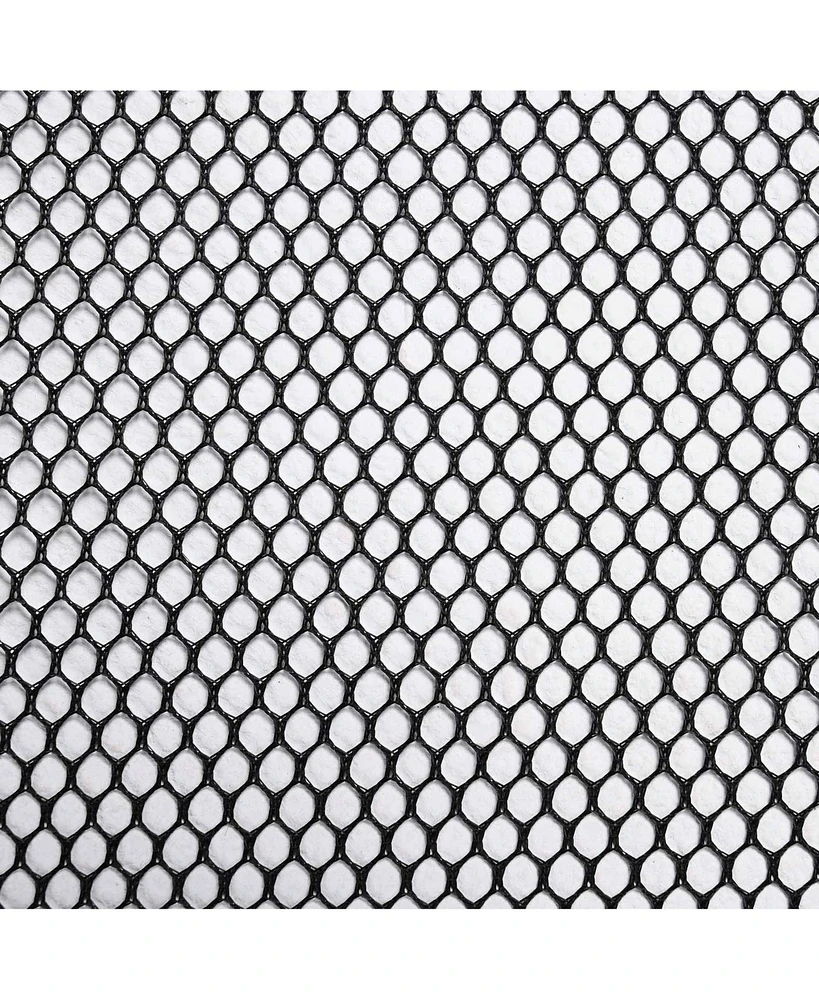 Yescom Mesh Cover Replacement for 2-Layer Mesh Pool Storage Bin Cart Xx-Large Black