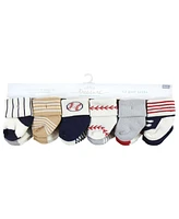 Little Treasure Baby Boys Cotton Rich Terry Socks 24-Pack, Genius