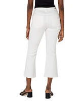 Liverpool Los Angeles Petite Hannah Cropped Flare Jeans