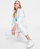 Reebok Womens Good Times Zip Jacket Sports Bra Joggers