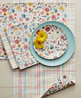 Tableau Cottage Garden Table Runner, 72" x 14"