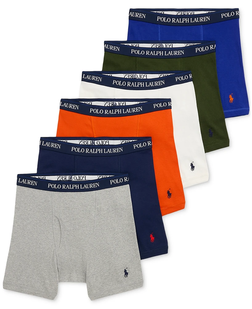 Polo Ralph Lauren Men's 5+1 Free Bonus Classic-Fit Boxer Briefs