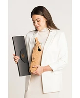 Wine Bag - 1.5-Liter Bottle Tote Bag - Upcycled Leather