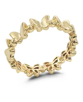Devata Butterfly Ring in 14K Gold, Size approx. grams