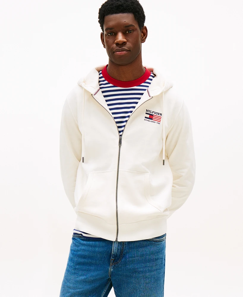 Tommy Hilfiger Men's Americana Zip Through Hoody