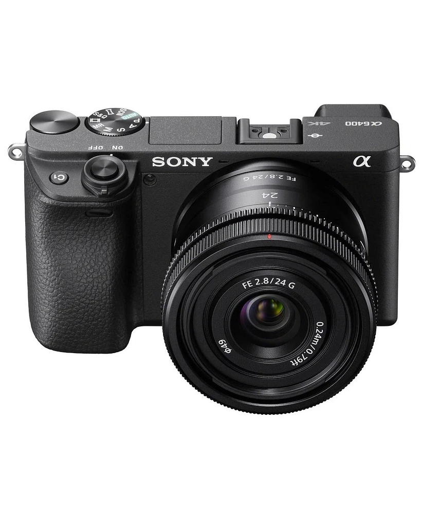 Sony SEL24F28G Fe 24mm f/2.8 G Full-Frame Ultra-Compact G Series Lens