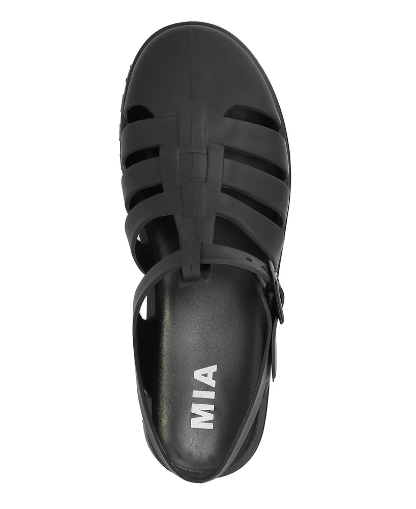 Mia Women's Jelly Fisherman Round Toe Sandals