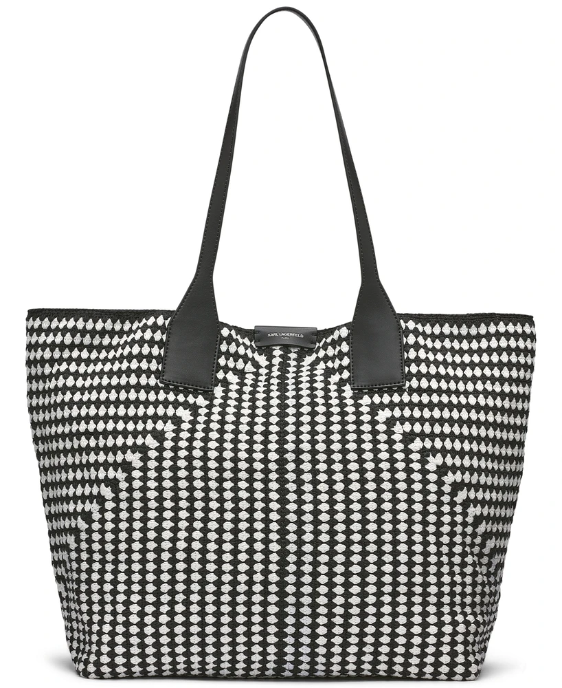 Karl Lagerfeld Paris Henriette Large Tote Bag