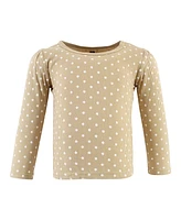 Hudson Baby Girls Thermal Long Sleeve Tees 5pk