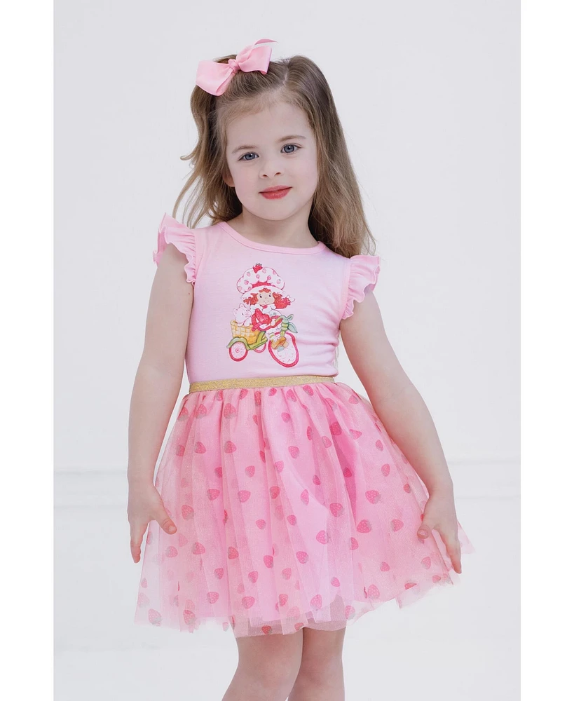 Strawberry Shortcake Toddler Girls Tulle Dress