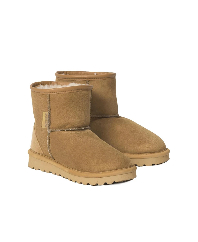 Classic Shearling Shortie Boots