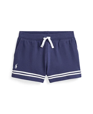 Polo Ralph Lauren Toddler and Little Girls Striped Stretch Mesh Shorts