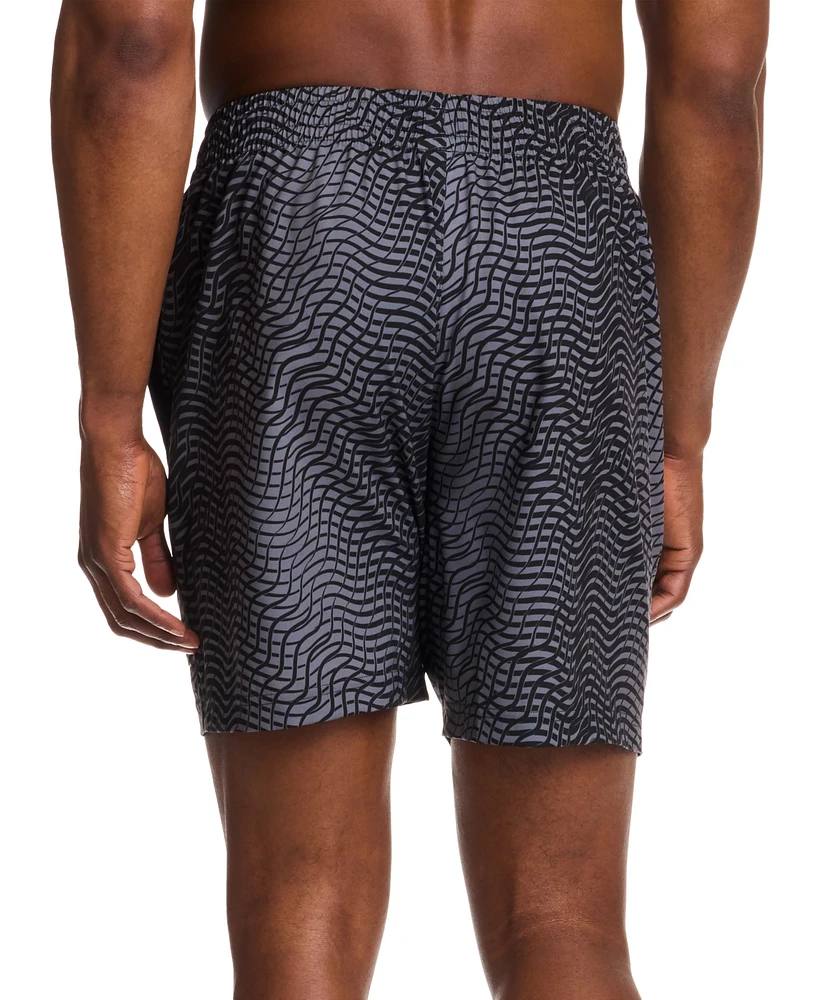 Reebok Men's Textured Logo Woven Shorts