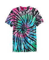 KingSize Big & Tall Lightweight Longer-Length Tie-Dye Crewneck Tee