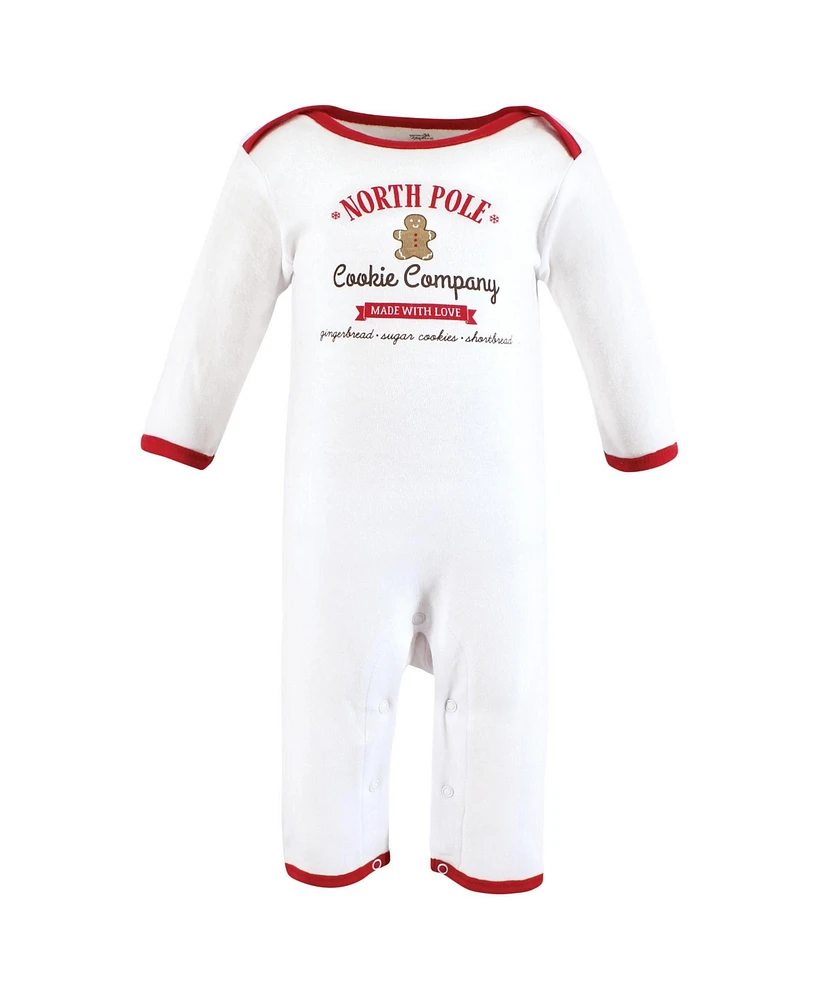 Touched by Nature Baby Boys Unisex Organic Double Coverall Set