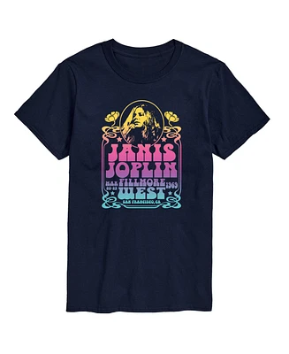 Airwaves Men's Janis Joplin Short Sleeve T-Shirt