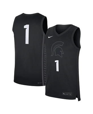 Nike Men's Black Michigan State Spartans Alternate Replica Jersey