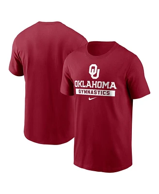 Nike Men's Crimson Oklahoma Sooners Gymnastics T-Shirt