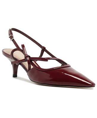 Arezzo Women's Tessa Mid Stiletto Pointy Toe Pumps