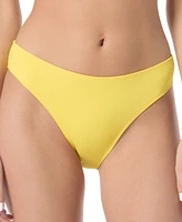 Kate Spade Women's Solid High-Cut Bikini Bottoms