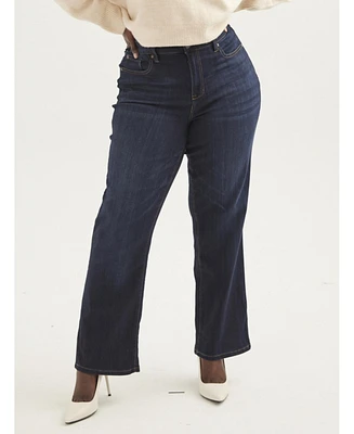 Molly & Isadora Women's Greenwich Bootcut Jean 30"