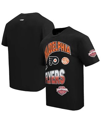 Pro Standard Men's Black Philadelphia Flyers Turn It Up T-Shirt