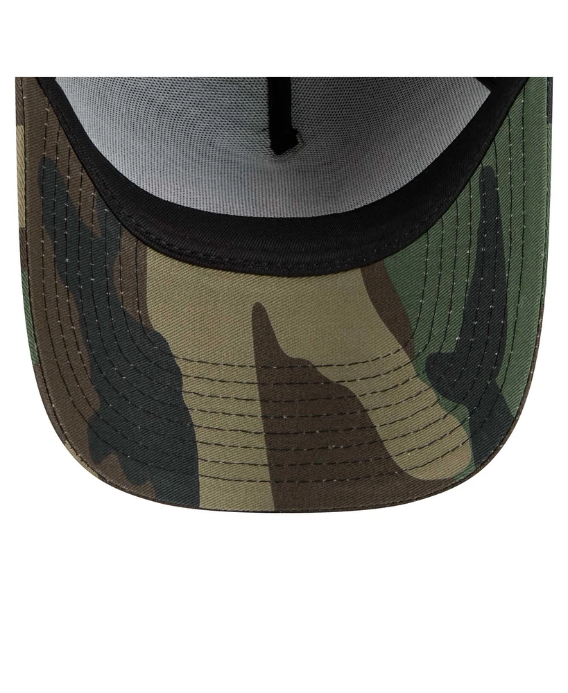 New Era Men's Camo Cincinnati Bengals Mystic Camo A-Frame 9FORTY Adjustable Hat