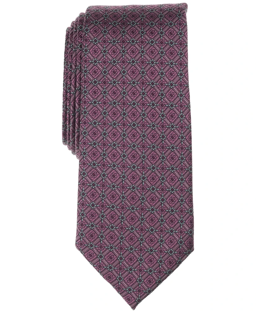 Alfani Men's Salton Geo-Pattern Tie, Exclusively at Macy's