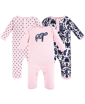 Yoga Sprout Baby Girls Lightweight All-Season Cotton Coveralls