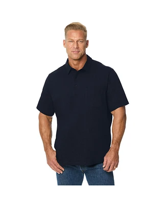 KingSize Big & Tall Silver Cooling Pocket Polo