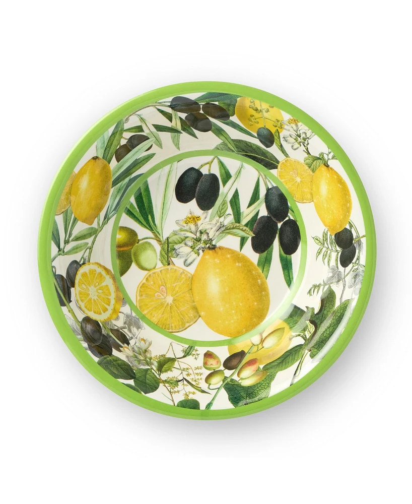 Certified International Limone Melamine 6-Pc. All-Purpose Bowls, Service For 6