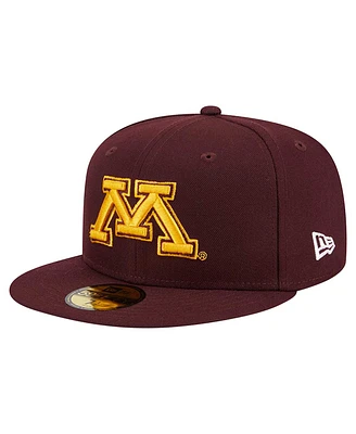 New Era Men's Maroon Minnesota Golden Gophers 59FIFTY Fitted Hat