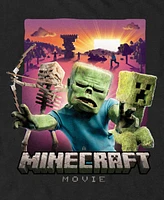 Fifth Sun Men's Minecraft Movie Classic Monsters Short Sleeve T-Shirt