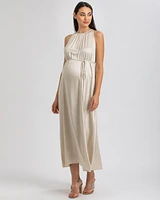 Pietro Brunelli Maternity Maternity Sleeveless Satin-Touch Special Occasions Clarissa Dress