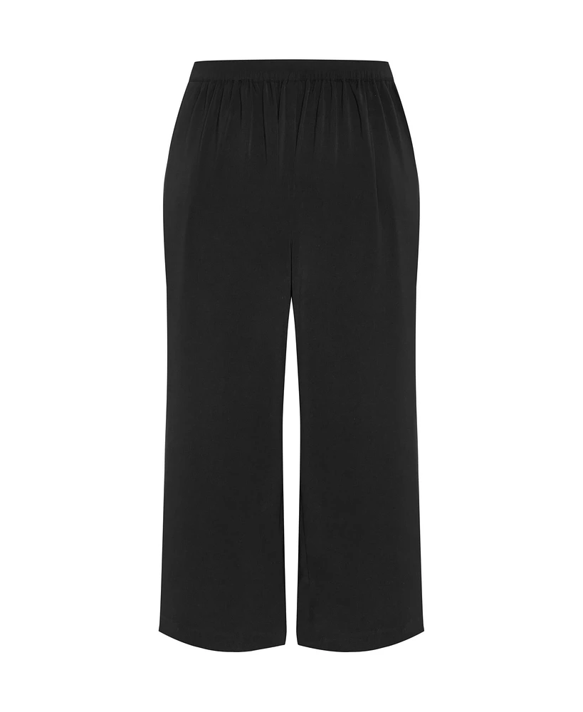 City Chic Plus Brigitta Crop Pant