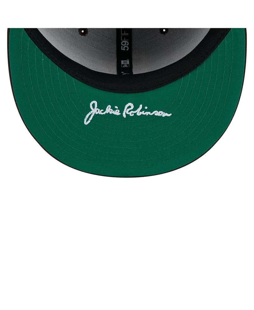 New Era Men's Brown San Diego Padres 2025 Jackie Robinson Day 59FIFTY Fitted Hat