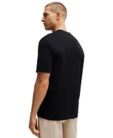 Boss by Hugo Boss Men's Logo Collar Relaxed-Fit T-Shirt