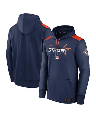 Nike Men's Navy Houston Astros 2025 City Connect Authentic Collection Performance Pullover Hoodie