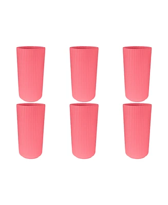 Abode Homewares Mesa Jumbo Glasses, Set of 6