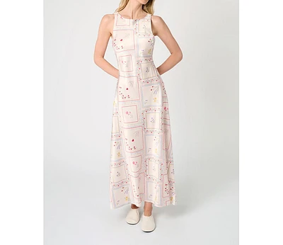 WeWoreWhat Women's Boat Neck Slip Dress