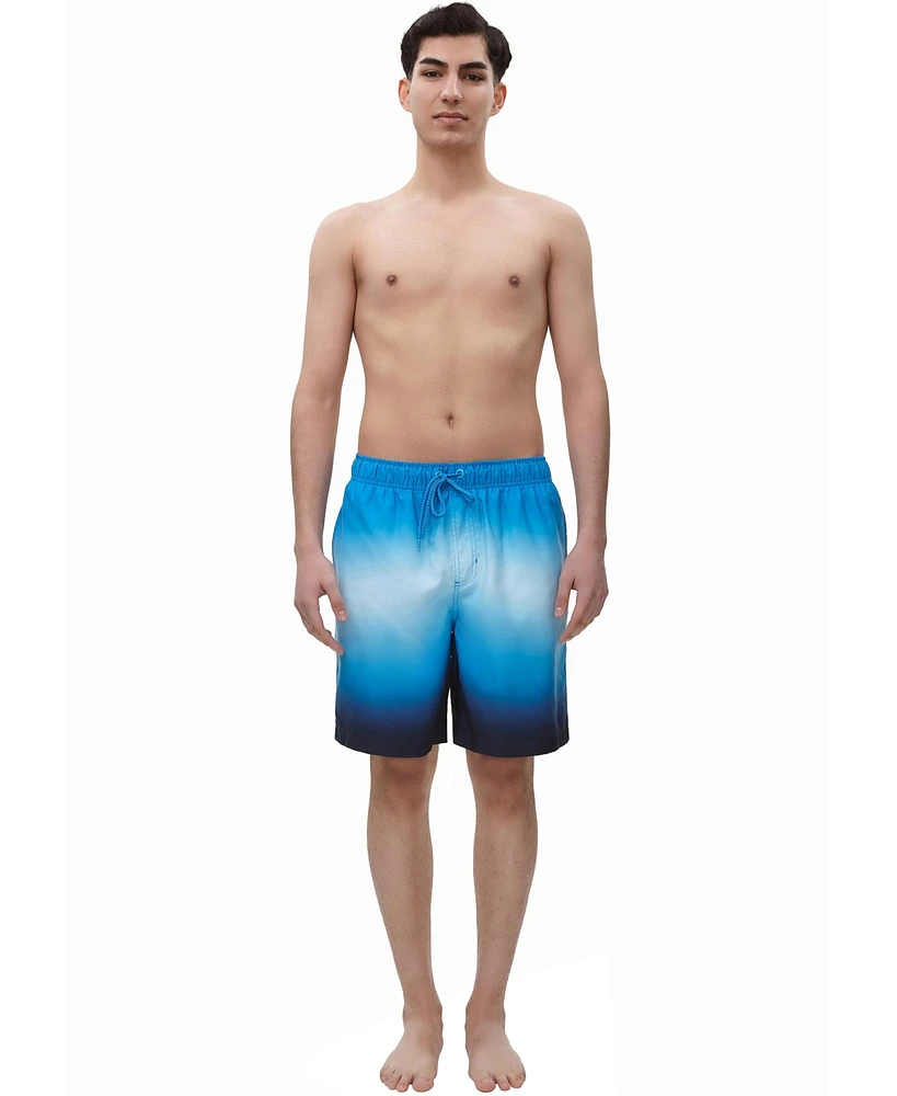 Rokka&Rolla Men's 8" Mesh Lined Swim Trunks