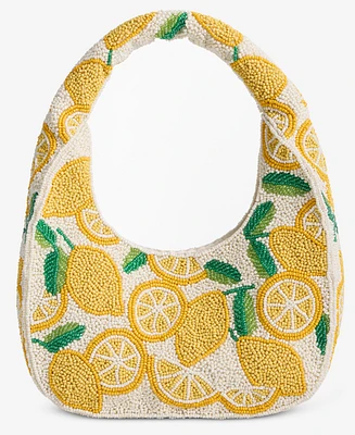 On 34th Hand Beaded Hobo Bag
