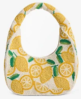 On 34th Hand Beaded Hobo Bag