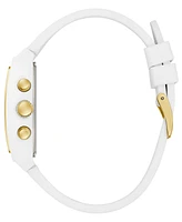 Guess Women's Multi-Function White Silicone Strap Watch, 36mm